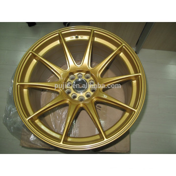 Gold Car alloy wheel rims 19*8.5